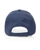 Impact 6 Panel 190gr Recycled Cotton Cap With Aware Tracer Navy