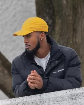 Impact 6 Panel 190gr Recycled Cotton Cap With Aware Tracer Yellow