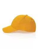 Impact 6 Panel 190gr Recycled Cotton Cap With Aware Tracer Yellow