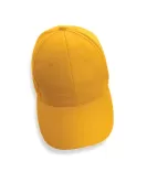 Impact 6 Panel 190gr Recycled Cotton Cap With Aware Tracer Yellow