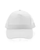 Impact AWARE Brushed Rcotton 5 Panel Trucker Cap 190gr White