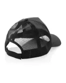 Impact AWARE Brushed Rcotton 5 Panel Trucker Cap 190gr Black