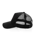 Impact AWARE Brushed Rcotton 5 Panel Trucker Cap 190gr Black