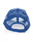 Impact AWARE Brushed Rcotton 5 Panel Trucker Cap 190gr Blue