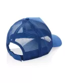 Impact AWARE Brushed Rcotton 5 Panel Trucker Cap 190gr Blue