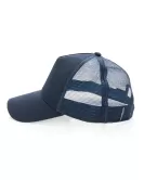 Impact AWARE Brushed Rcotton 5 Panel Trucker Cap 190gr Navy