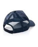 Impact AWARE Brushed Rcotton 5 Panel Trucker Cap 190gr Navy