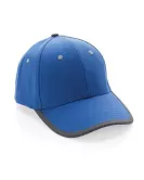 Impact AWARE Brushed Rcotton 6 Panel Contrast Cap 280gr Blue