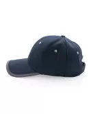 Impact AWARE Brushed Rcotton 6 Panel Contrast Cap 280gr Navy