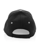 Impact AWARE Brushed Rcotton 6 Panel Contrast Cap 280gr Black