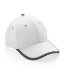 Impact AWARE Brushed Rcotton 6 Panel Contrast Cap 280gr White