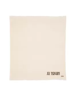 Ukiyo AWARE Polyana Woven Blanket 130x150cm White