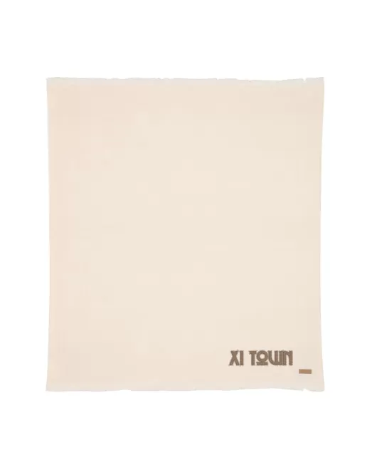 Ukiyo AWARE Polyana Woven Blanket 130x150cm White