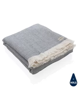 Ukiyo Hisako AWARE 4 Seasons Towel/Blanket 100x180 Navy