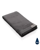 Ukiyo Sakura AWARE 500 gsm bath towel 50 x 100cm Anthracite