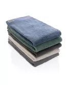 Ukiyo Sakura AWARE 500 gsm bath towel 50 x 100cm Anthracite