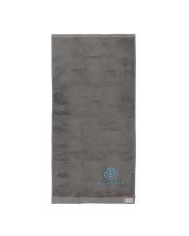 Ukiyo Sakura AWARE 500 gsm bath towel 50 x 100cm Anthracite