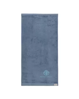 Ukiyo Sakura AWARE 500 gsm bath towel 50 x 100cm Blue