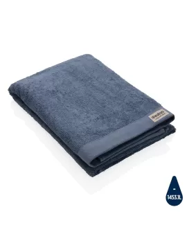 Ukiyo Sakura AWARE 500 gsm bath towel 70 x 140cm Blue
