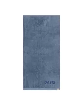 Ukiyo Sakura AWARE 500 gsm bath towel 70 x 140cm Blue