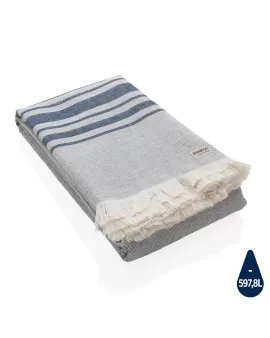 Ukiyo yumiko AWARE Hammam Towel 100x180 Navy
