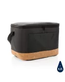 Impact AWARE XL RPET Two Tone Cooler Bag With Cork Black