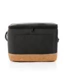 Impact AWARE XL RPET Two Tone Cooler Bag With Cork Black