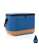 Impact AWARE XL RPET Two Tone Cooler Bag With Cork Blue