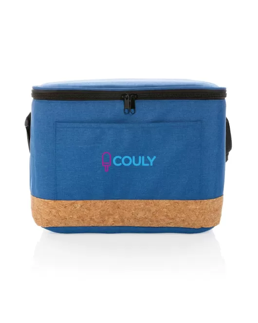 Impact AWARE XL RPET Two Tone Cooler Bag With Cork Blue