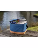 Impact AWARE XL RPET Two Tone Cooler Bag With Cork Blue