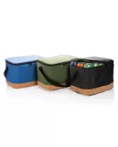 Impact AWARE XL RPET Two Tone Cooler Bag With Cork Green