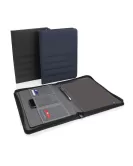 Impact AWARE RPET A4 Portfolio With Zipper Black