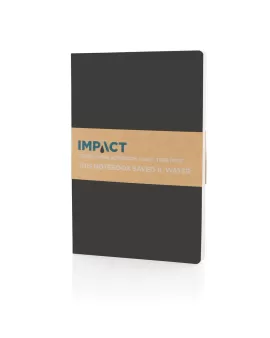 Impact Softcover Stone Paper Notebook A5 Black