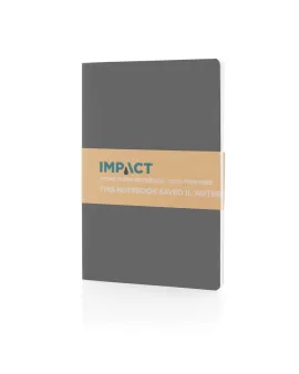 Impact Softcover Stone Paper Notebook A5 Grey