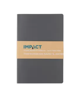 Impact Softcover Stone Paper Notebook A5 Grey
