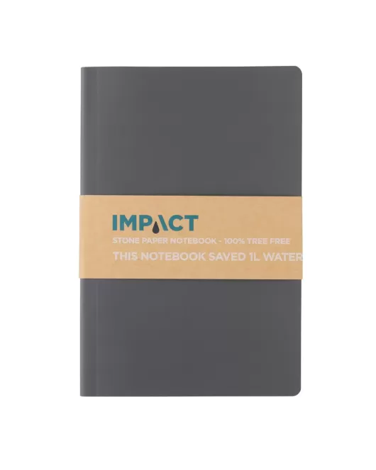 Impact Softcover Stone Paper Notebook A5 Grey