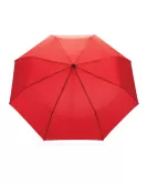 20.5" Impact AWARE RPET 190T Pongee Bamboo Mini Umbrella