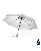 21" Impact AWARE RPET 190T Bamboo Auto Open/Close Umbrella