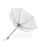 21" Impact AWARE RPET 190T Bamboo Auto Open/Close Umbrella