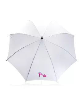 23&quot; Impact AWARE RPET 190T Auto Open Bamboo Umbrella