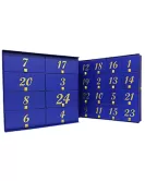 Blue And Gold Luxury Advent Calendar