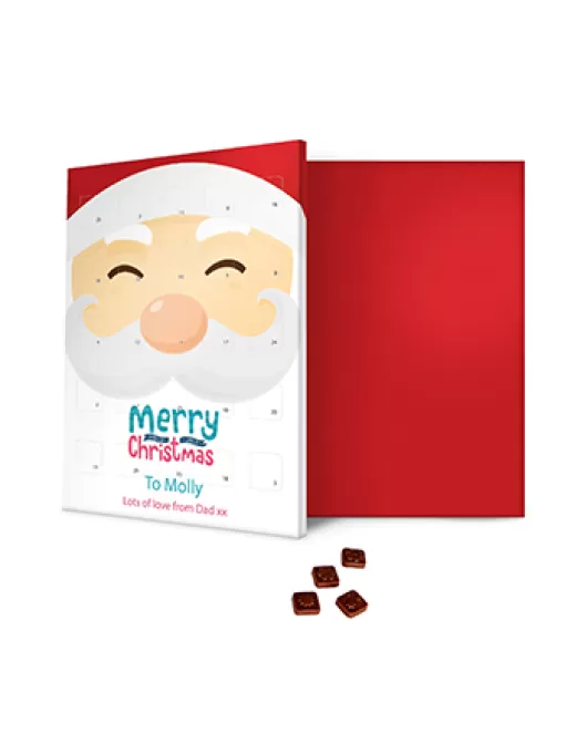 Smiling Santa Advent Calendar