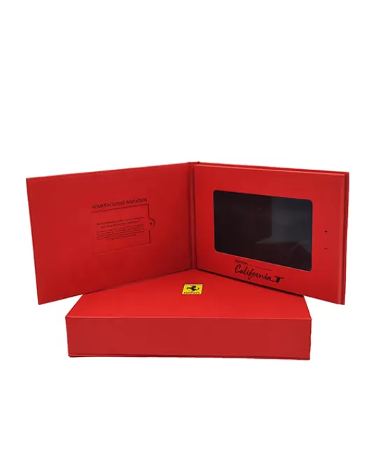 Ferrari Box and Video Brochure
