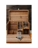 Portable Wooden Mini Bar