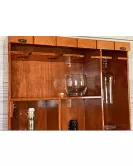 Wooden Whiskey Wall Cabinet