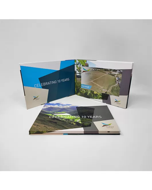 Ebsford A4 Hard Back Video Brochure