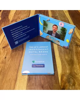 Too Good To Go Travelodge A5 Hard Back Video Brochure