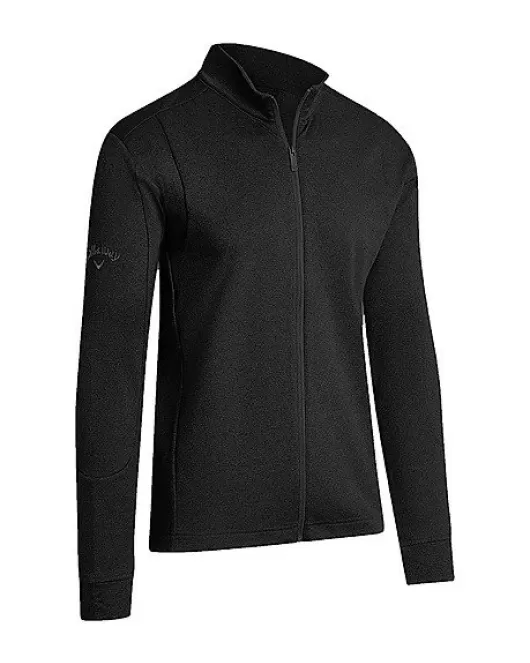 Promotional Callaway Gent's Golf Full Zip Waffle Pullover