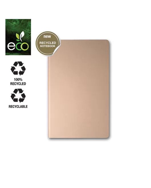 Custom Eco 100% Recycled Castelli Samoa Branded Notebook