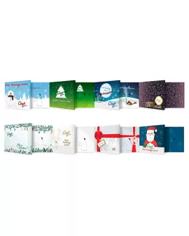 Milk Chocolate Branded Desktop Calendar